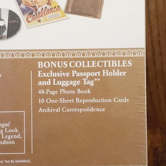 Sealed! Casablanca Ultimate Collector's Edition (3 disc set) DVD - Picture 4 of 10